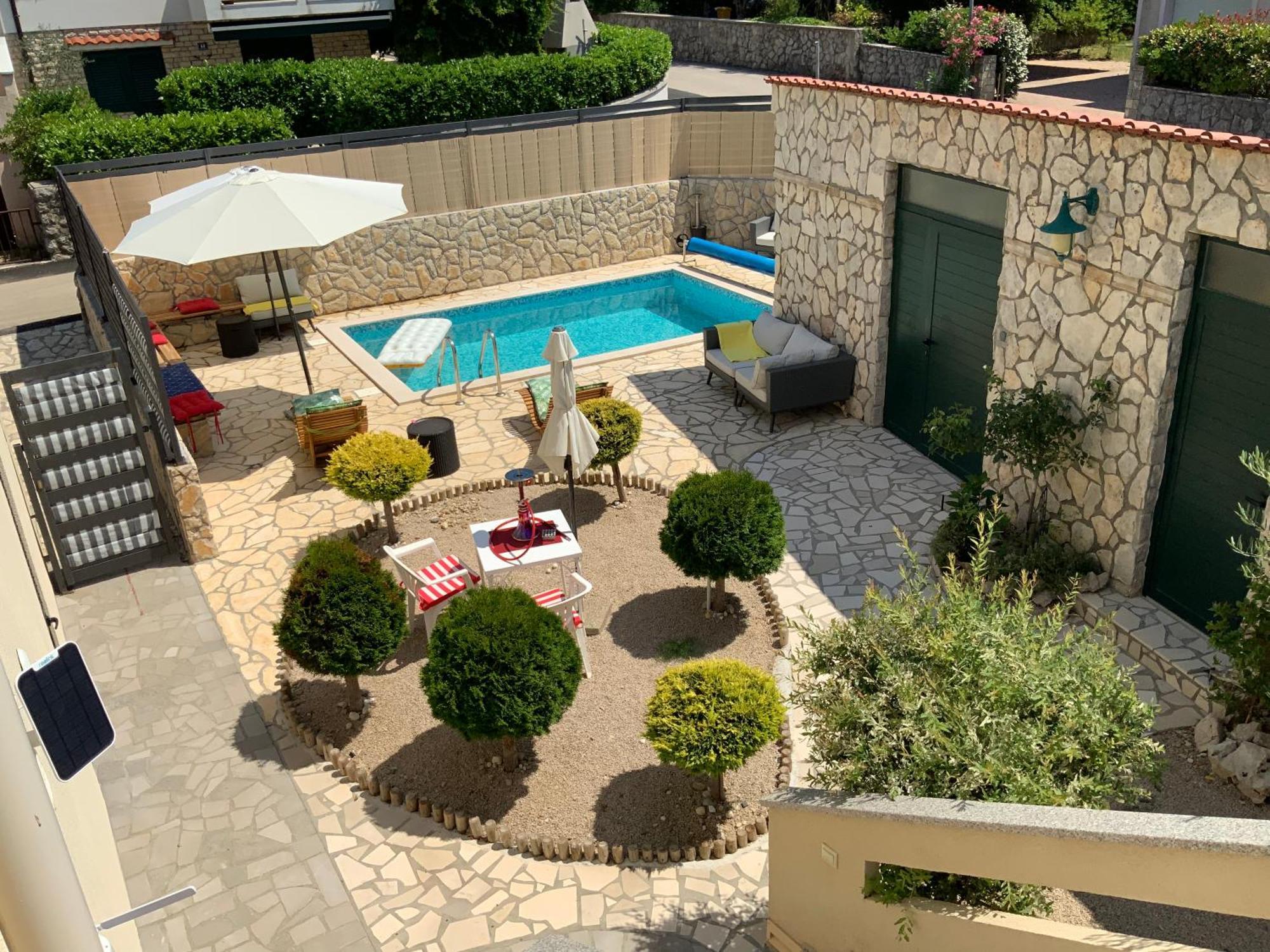 Villa Evamar, Island Krk Punat Zewnętrze zdjęcie
