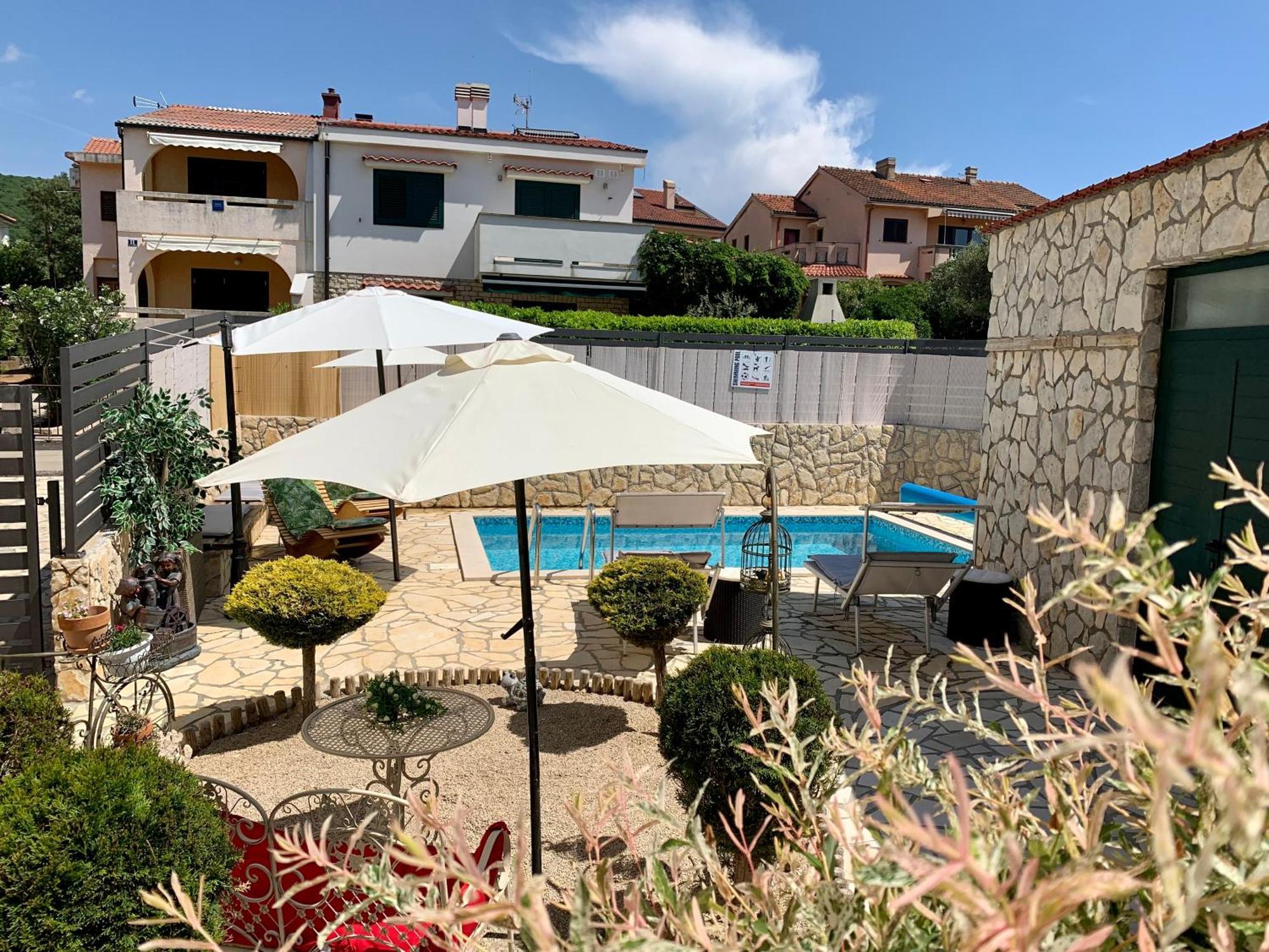 Villa Evamar, Island Krk Punat Zewnętrze zdjęcie